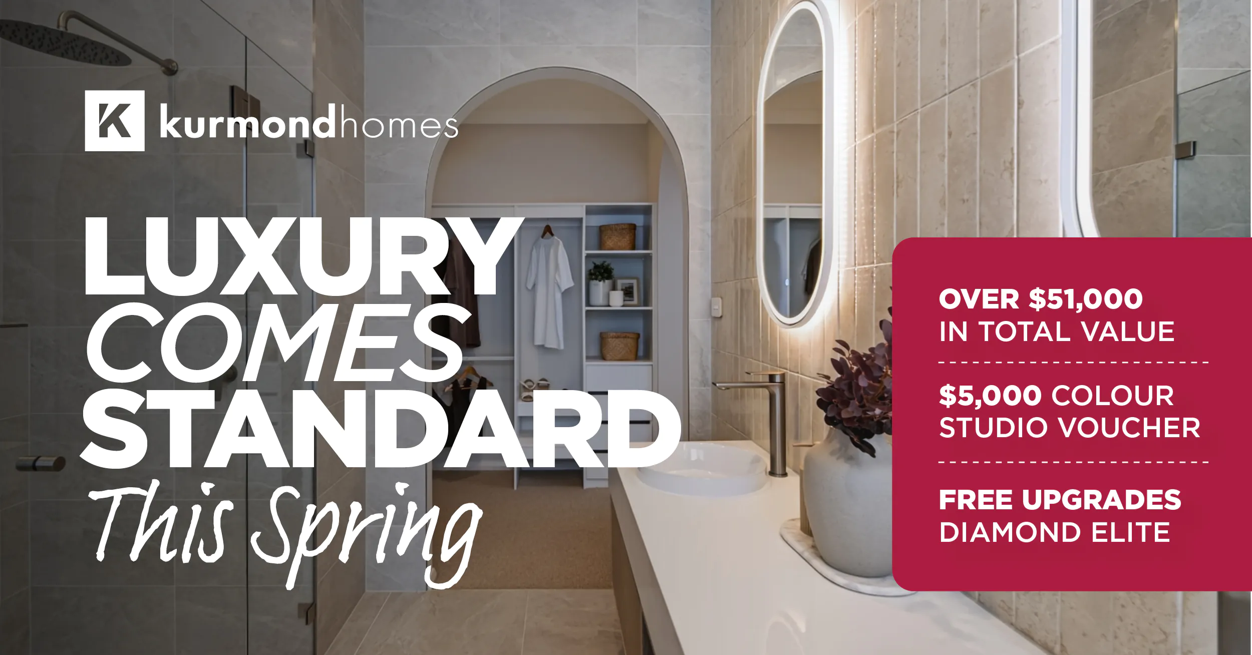 LUXURY COMES STANDARD THIS SPRING