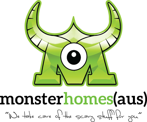 Monster Homes, QLD logo