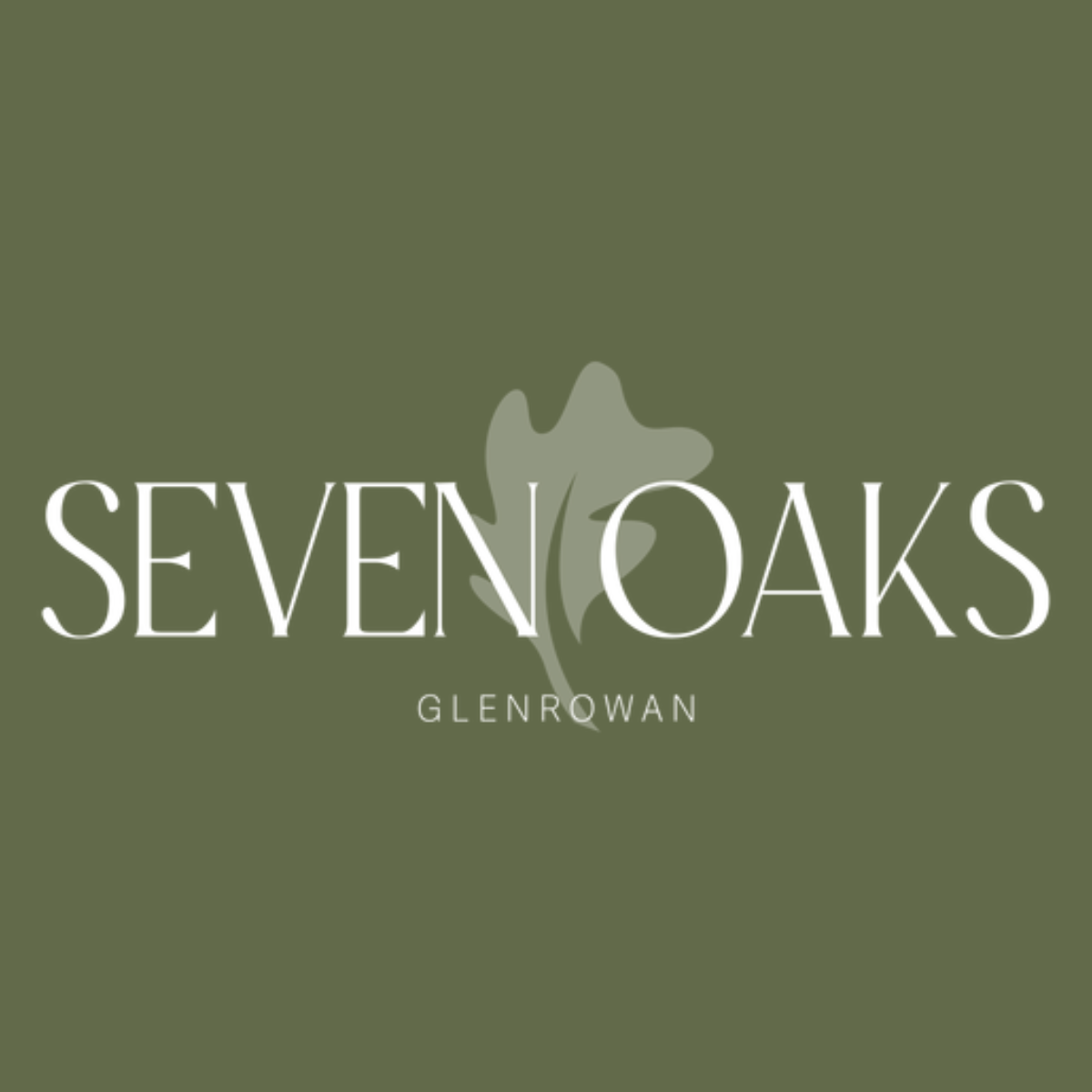 Seven Oaks Estate - Glenrowan logo
