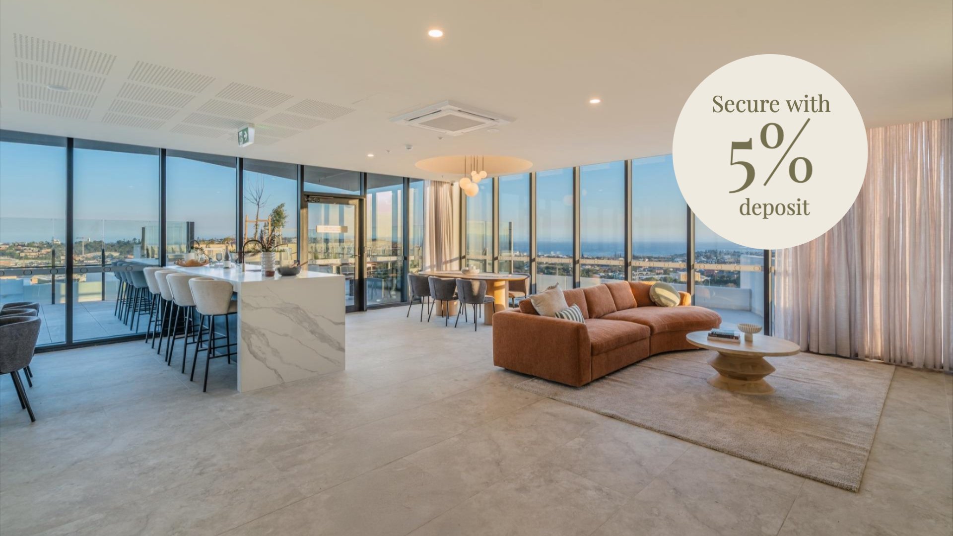 Secure with 5% Deposit