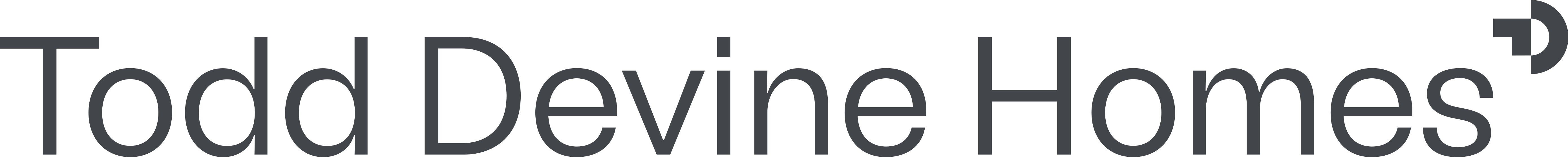 Todd Devine Homes logo