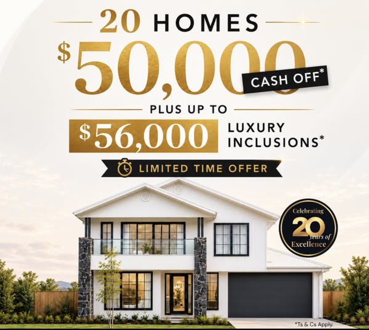 Celebrating 20 Years of Excellence: Celebrate with Up to $106,000 in Value
