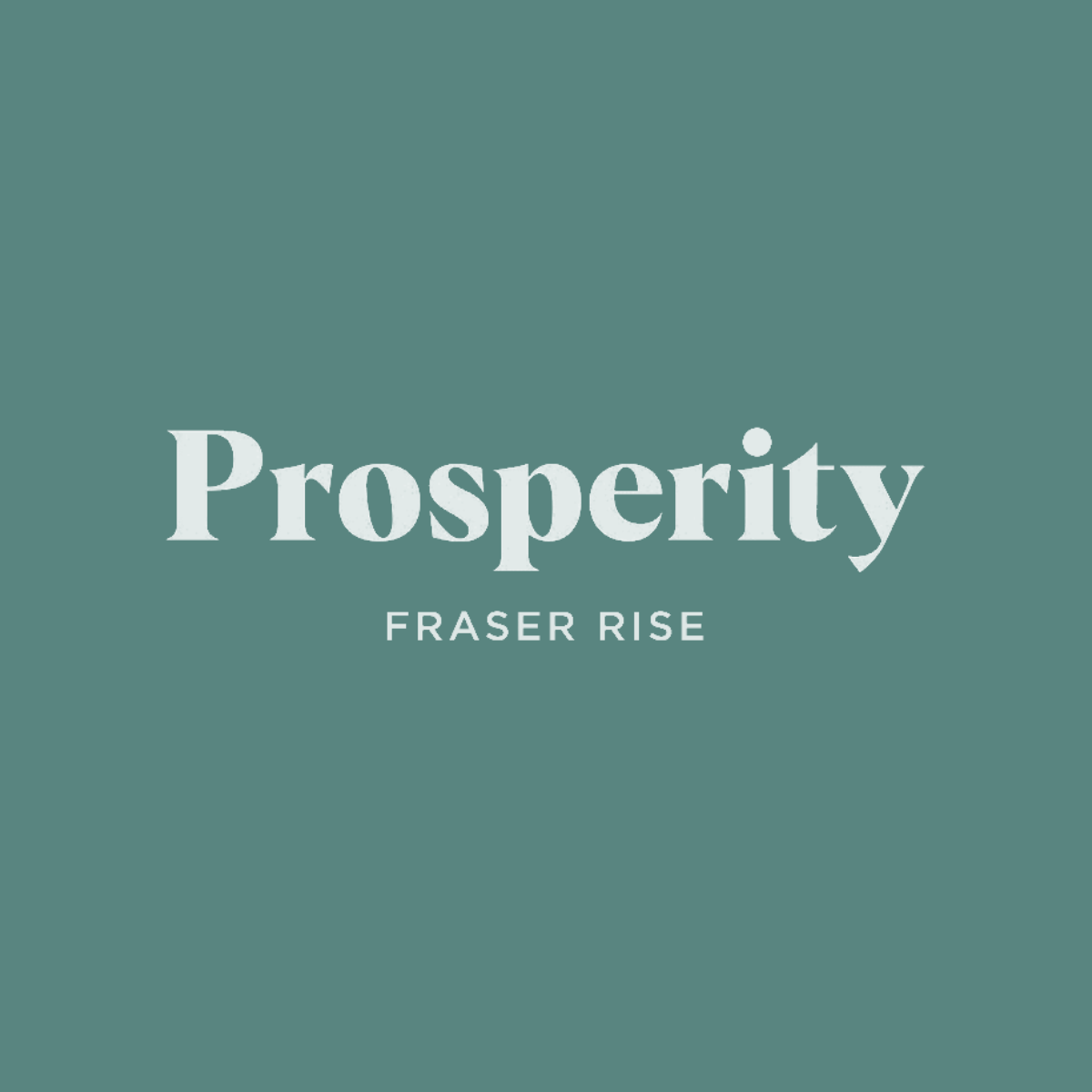 Prosperity Estate - Fraser Rise logo