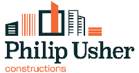 Philip Usher Constructions logo